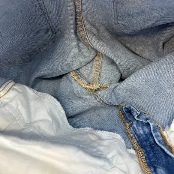 Good American Jeans Women's 8/29 Light Blue Skinny Stretch High Rise Preppy - Picture 6 of 12